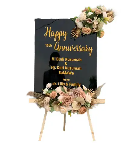 Papan Bunga Akrilik Lannyna